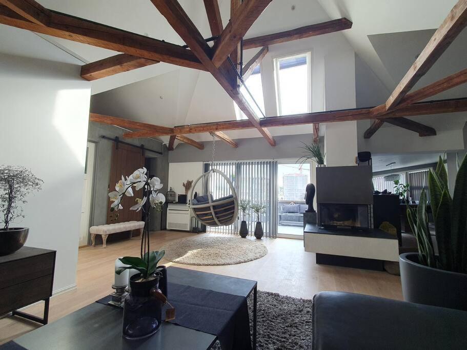 Modern Loftsleilighet Fredrikstad Exterior photo